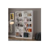 Asra Trend 5 Raflı (5 BÖLMELİ) 2 Modüllü Kitaplık Çalışma Odası Ofis Modern Dekoratif Kitaplık