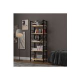 Asra Trend 6 Raflı Metal Kitaplık Tek Modül