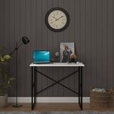 Asra Trend Beyaz METALÇM02 Metal Çalışma Masası 90X60 cm Endüstriyel Bilgisayar Masası x Çap - Genel - Çok Renkli