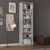 Asra Trend K-03 MDF Kül Gri Kitaplık