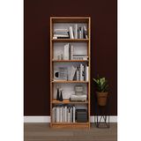 Asra Trend Lüks 5 Raflı Kitaplık %100 MDF Petra Renkli Modern Dekoratif 169 cm Yükseklik K002