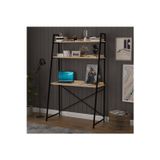 Asra Trend Metal Kıtaplıklı Calısma Masası