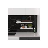 ASRA TREND Modern 2'li Uçan Raf%100 MDF Çok Amaçlı Duvar Rafı Dekoratif Düzenleyici Kitaplık Seti DRF-01 Beyaz