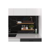ASRA TREND Modern 2'li Uçan Raf%100 MDF Çok Amaçlı Duvar Rafı Dekoratif Düzenleyici Kitaplık Seti DRF-01 Petra
