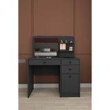 Asra Trend Modern Çekmeceli Aynalı Makyaj Masası %100 Mdf Takı Düzenleyici Dolap MAM02 - Antrasit
