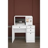 Asra Trend Modern Çekmeceli Aynalı Makyaj Masası %100 Mdf Takı Düzenleyici Dolap MAM02 - Beyaz