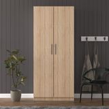 Asra Trend Modern Dolaplı Çalışma Masası MD001 %100 MDF Katlanır Raflı Ofis Yemek Masası