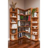 Asra Trend Modern Dönebilen Ayarlanabilir Raflı Ev Ofis Kitaplık %100 MDF Dekoratif Kütüphane Kitaplık DK01 - Petra