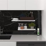Asra Trend Modern Duvar Rafı DRF-01 %100 MDF 2'li Dekoratif Organizer Kitaplık Beyaz