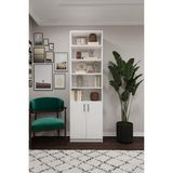 Asra Trend Modern Kapaklı Ayarlanabilir Ev Ofis Kitaplık %100 MDF Dekoratif Kitaplık K31
