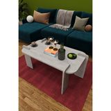 Asra Trend Modern Orta Sehpa %100 Mdf Dekoratif Çok Amaçlı Orta Zigon Sehpa OS04 - Retro Taş