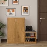 ASRA TREND Petra Desen A-25 Modern Ayakkabılık ve Konforlu Suni Deri Puf Seti%100 MDFLAM