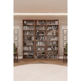 ASRA TREND Petra K-24 Modern Kitaplık ve Geniş Ofis Raf Ünitesi%100 MDFLAM