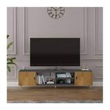 Asra Trend T-13 Koyu Gri&Amp Petra 180 cm TV Ünitesi