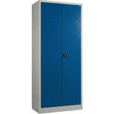 Asram Metal 4 Gözlü 5 Bölmeli Dosya Dolabı Mavi 92X40X198