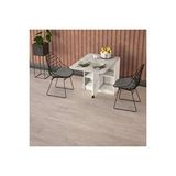 Asratrend Asra Trend MDF Katlanır Mutfak Yemek Çalışma Masası, Beyaz-Retro Taş, 93×75×70 cm, KM-21 Gri