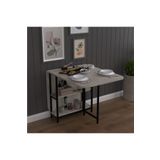 asratrend Asra Trend Metal Gövde Katlanır Mutfak Yemek Çalışma Masası, 155×75×70 cm, KM-31