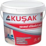Asrın Kuşak 1 kg Siyah Silikonlu İç Cephe Boyası Yarı Mat Kolay Uygulama Özelliği ile