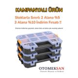 Asrın Plastik Craft Organizer 200 – Çok Gözlü El İşi & Hobi Düzenleyici Kutusu | Dayanıklı ve Pratik Saklama Çözüm