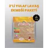 Asrın Tandırı 2 Paket Ekşi Hamurlu Yulaf Lavaş Ekmeği 330 g Tam Yüksek Lifli Doğal Ürün
