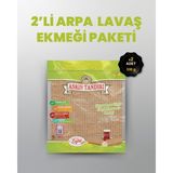 Asrın Tandırı 2'li Paket ( 2 Paket Ekşi Hamurlu Arpa Lavaş Ekmeği) - 2 Adet