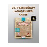 ASRIN TANDIRI 2'Lİ PAKET ( 2 paket Ekşi Hamurlu Tam Buğday Lavaş Ekmeği)