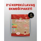 Asrın Tandırı 2'li Paket Ekşi Hamurlu Kepekli Lavaş Ekmeği 2 Adet %100 Doğal ve Katkısız