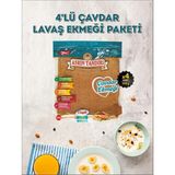 Asrın Tandırı 4'lü Paket (4 Paket Ekşi Mayalı Çavdar Ekmeği) - 1 Adet