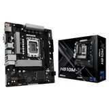 ASRock H810M-X Intel LGA1851 DDR5 Micro ATX Anakart