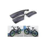 Asroya Plastik Ön Arka Bisiklet Geniş Çamurluk Seti 20-29 Jant E-bike / Fat Bike / Bisiklet Uyumlu