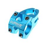 Asroya Wake Alüminyum Mavi Bisiklet Kısa Gidon Boğazı 40mm Bisiklet Yedek Parça 31,8mm