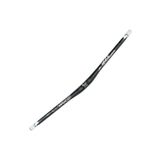 Asroya Wake Siyah Bisiklet Alüminyum Gidon 780mm 31,8mm Bisiklet Direksiyon Yedek Parça Aksesuarı