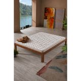ASROYALLÜKS Bamboo Cloud Konfor Kuş Tüyü Yatak Pedi Şiltesi, Ölçü Seçenekli (8 Cm)