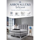 ASROYALLÜKS Ultra Ortopedik Şehrazat Pedli Pocket Yaylı Tavşan Tüyü Kumaş Yatak (30 CM)