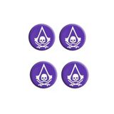 Assassin's Creed Ps5/Ps4/Ps3/Xbox One/One X/One S/Series X/Series S Analog Silikon Koruyucu -4 Adet