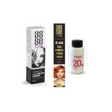 asse 8.44 Açık Kumral Yoğun Bakır 60 ml Tüp Boya + Nysa Oksidan Krem 20 Volume (%6) 60 ml