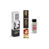 asse 8.44 Açık Kumral Yoğun Bakır 60 ml Tüp Boya + Nysa Oksidan Krem 30 Volume (%9) 60 ml