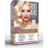 Asse Adventure Set Saç Boyası, Kalıcı ve Canlı Renkler 1+1 İki Kullanım Seti (No:12.00 Extra Platin)