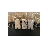 Asse Concept Dekoratif Taş Tozu Harf Ask Yazı