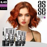 Asse Tüp Boya 100ML. 6-43 Koyu Kumral Bakır Dore