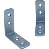 Asseds Store 10 Adet Orta Yük L Demir Gönye Köşebent 2.5X18X45X45MM - Mobilya, Dolap, Raf, Masa,, Kitaplık, Ahşap Kenar Köşe Bağlantı Birleştirme Sabitleme Demiri - L Metal Montaj Tamir Aparatı - Option-1