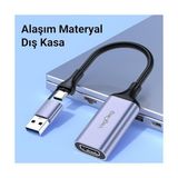 Asseds Store 1080P 60Hz HDMI Video Capture Card USB 3.0 ve Type-C Görüntü Yakalama Kartı
