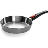 Asseds Store 1524CO Paslanmaz Çelik Çok Katmanlı Tava 24 cm Yuvarlak, 5 cm Yüksekliğinde Indüksiyon Için Çıkarılabilir Saplı - Option-1 - --