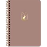 Asseds Store 17 * 24 Spiralli Akademik Ajanda - Mocha - -- - Option-1