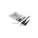 Asseds Store 2.5 Sata Type C USB 3.1 USB 3.0 Şeffaf Harici SSD HDD Hard Disk Kutusu 4389 - 1 GB