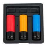 Asseds Store 26157 Jant Lokma Takımı, 1/2 Inç 3 Parça - Option-1 - 0- Koyu Mavi