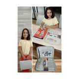 Asseds Store 3 Resim Çantası Kalemlikli Defter Boya Malzemeleri Aktivite Çantası Kırtasiye Çantası - -- - Option-1