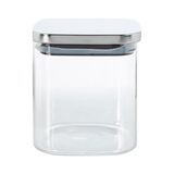 Asseds Store 450ML Sızdırmaz Vakumlu Metal Kapaklı Borosilikat Cam Kavanoz – Hava Geçirmez & Dayanıklı Gıda Saklama Kabı (10CM x 10CM) - 0 Siyah - Option-1