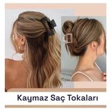 Asseds Store 4'lü Mandal Toka Seti, Kadın Çocuk Mandal Toka, Lastik Toka Seti, Toka Organizer, Toka, Kız Çocuk Toka, Kadife Toka - Option-1
