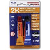 Asseds Store 53.03.030 Epoxy Yapıştırıcı, 30G, Şeffaf, Plastik, Metal, Seramik, Porselen, Cam, Ahşap - Option-1 - 0 - Siyah - 1 Adet